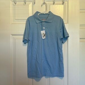Cat and Jack Boys Medium 8/10 Blue Uniform Shirt NWOT